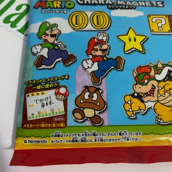 Nintendo Bandai Super Mario Magnets Donkey Kong Country Diddy Princess Peach Lot - Picture 2 of 11